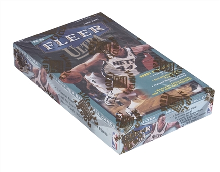1998-99 Fleer Ultra Basketball Unopened Hobby Box (24 Packs)